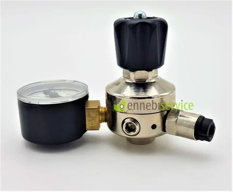 Riduttore minor con manometro Oxy Turbo