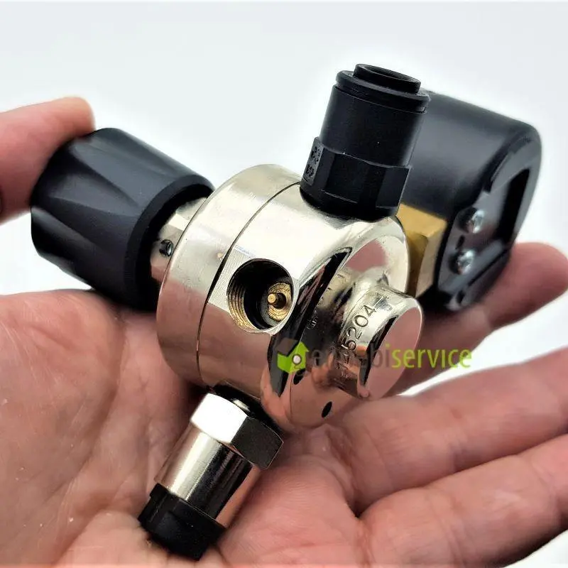 Riduttore minor con manometro Oxy Turbo