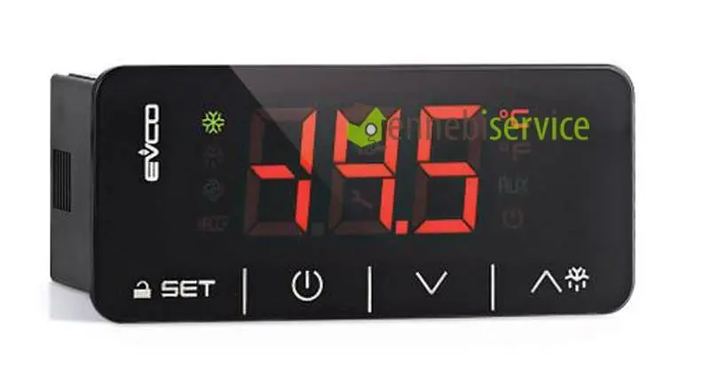 Termostato di controllo digitale senza sonda ev3b21n7 230v evco Universale