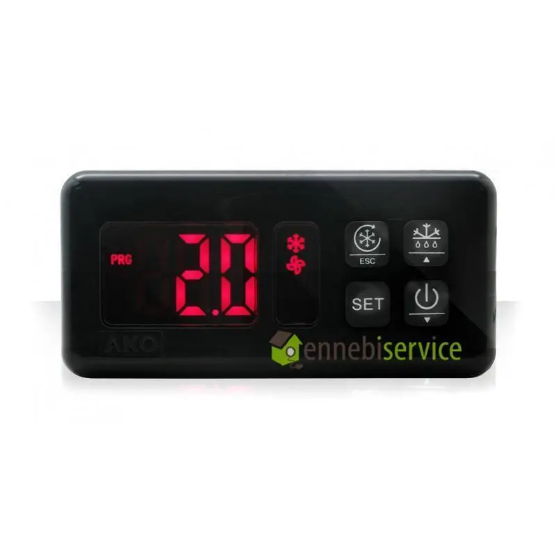Termostato di controllo digitale ako con orologio 4r 230v Universale