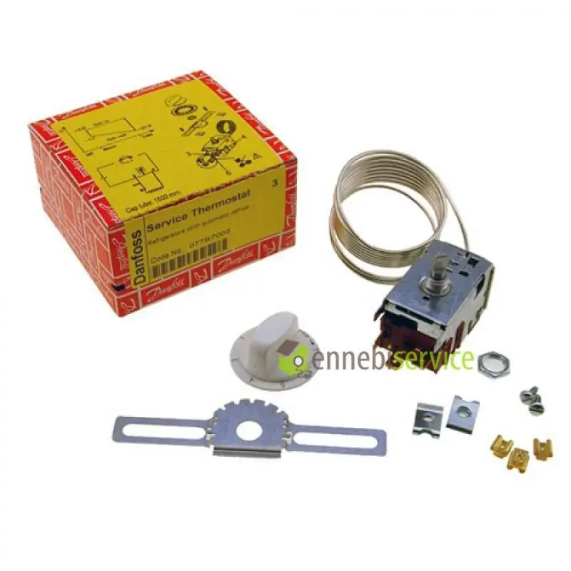 Kit termostato frigorifero Danfoss 077b7001 1 d 2c 1300mm