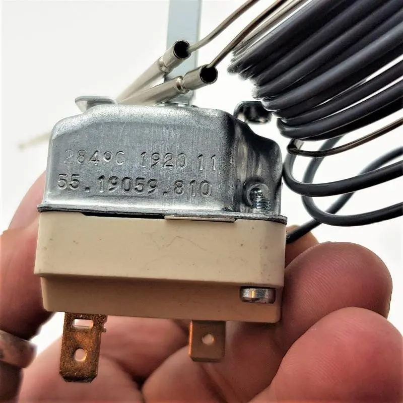 Termostato Capillare per Forno 62°–285°C con Doppia Sonda – Compatibile Lofra | COK200LF