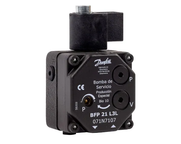Pompa gasolio Danfoss BFP 21 L3 071N7107 bruciatore rotazione sinistra