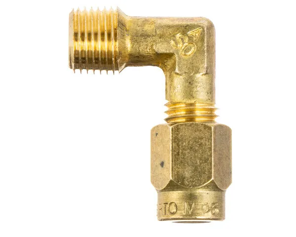 Raccordo a compressione angolato Serto 5 mm x 1/8" per bruciatore gasolio