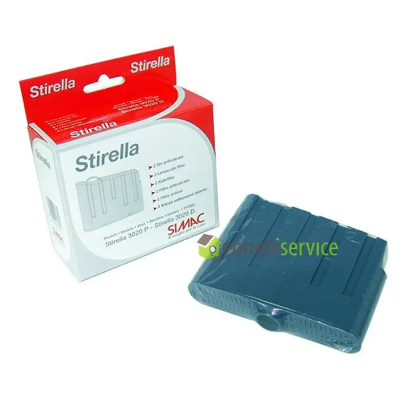 Confezione 2 filtri anticalcare per stirella 3020p Simac