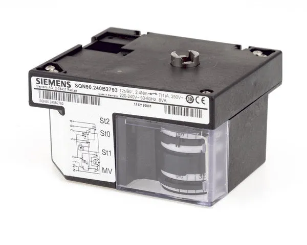 Servomotore bruciatore gasolio Siemens SQN90.240B2793 Roca Tecno