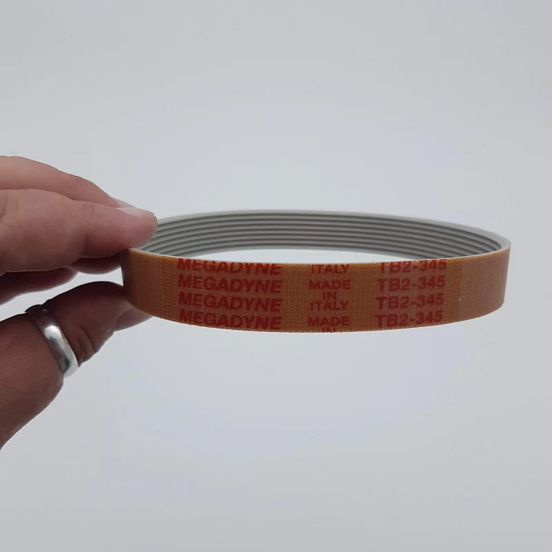 Cinghia sviluppo tb2 345 mm 7 gole h16 affettatrice Sirman