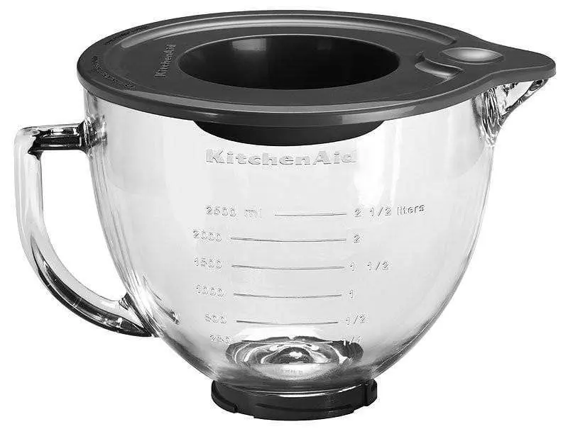 Ciotola in vetro da 4.83l con manico Kitchenaid