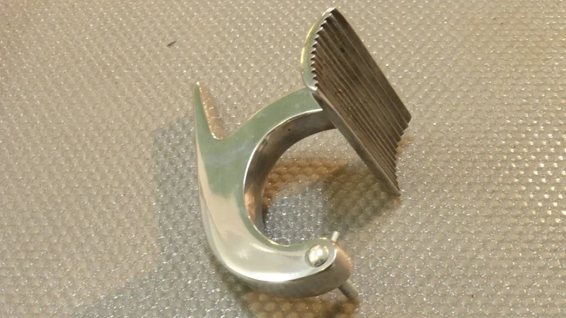 Maniglia premi-formaggio alluminio completa per versioni con micro Quick Mill