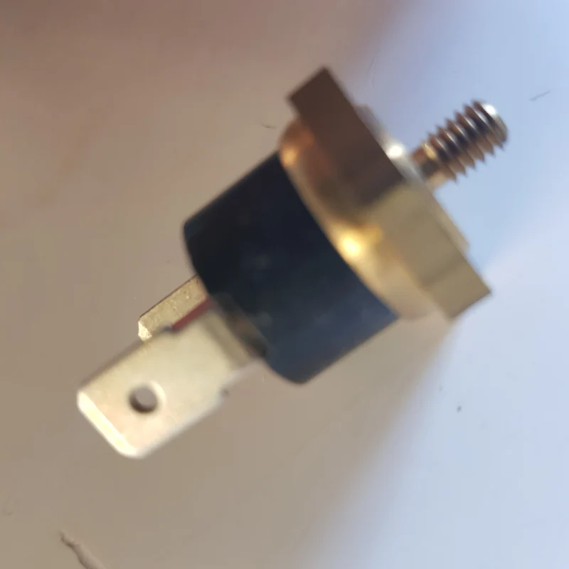 Termostato con fissaggio vite a riarmo manuale da 175°