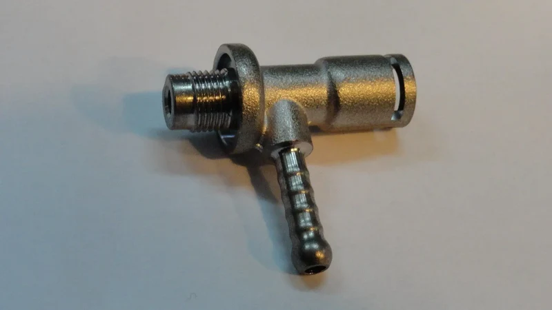 Rubinetto vapore per caldaia inox nina Saeco