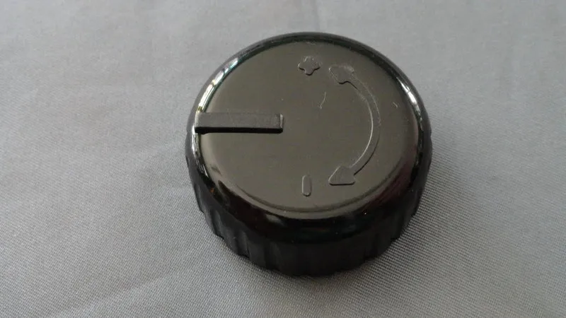 Pomello manopola vapore nero Saeco