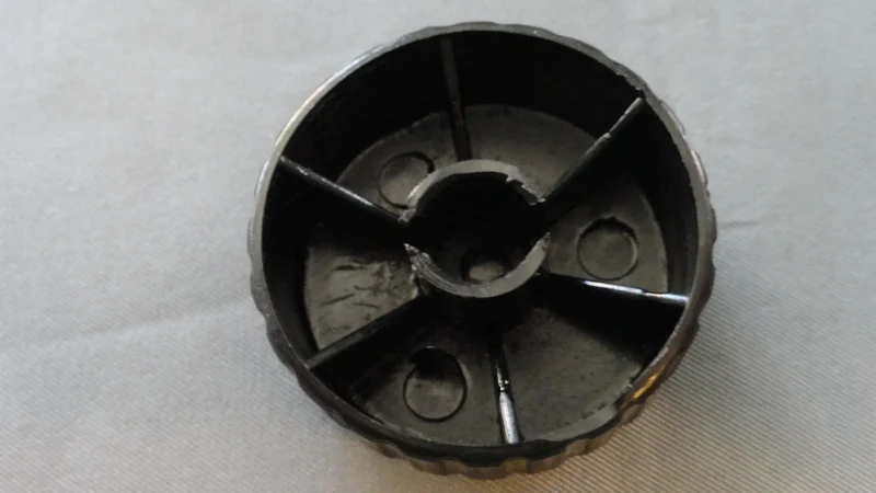 Pomello manopola vapore nero Saeco