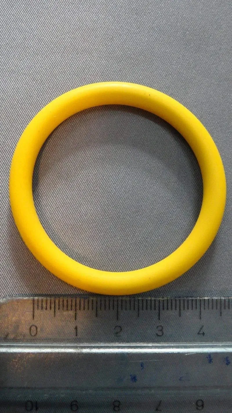 Guarnizione in silicone OR 06162 FKM porta cialda da Ø44 per macchine da caffè gialla o nera Spinel originale