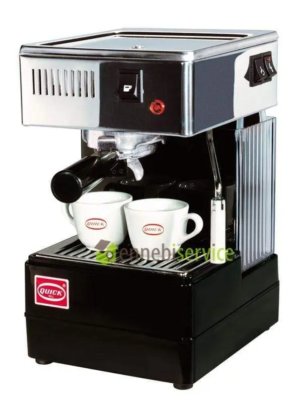 Macchina caffe' con vapore 0820 Quick Mill nera