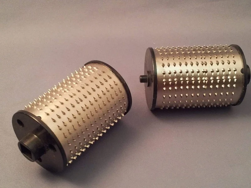 Rullo grattugia completo flange policarbonato per Quick Mill modello0248