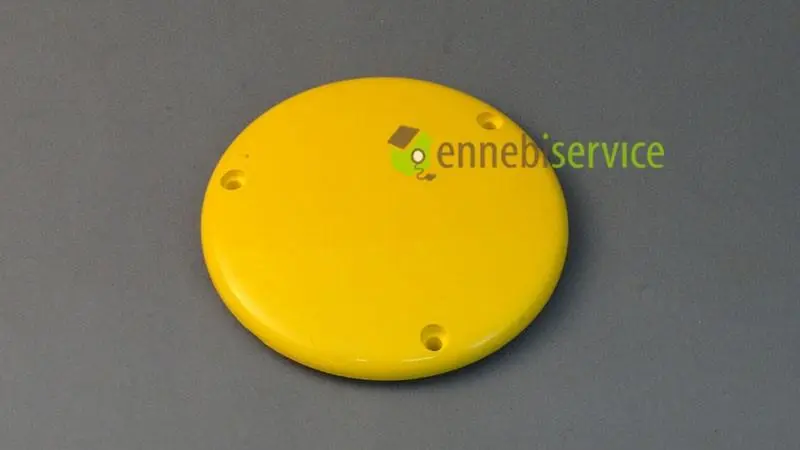 Coperchio scatola riduttore giallo grattugia Quick Mill
