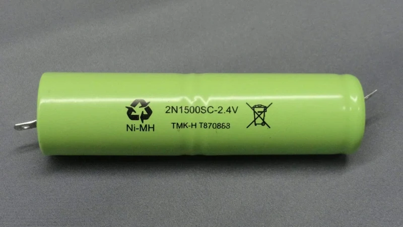 Batterie ni-mh 2x1,2v-1,5v ah graty un cilindro Ariete