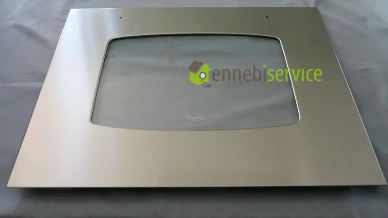 Assieme cristallo, pannello porta forno Rex