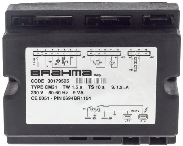 Centralina bruciatore gasolio Brahma CM31 3511007