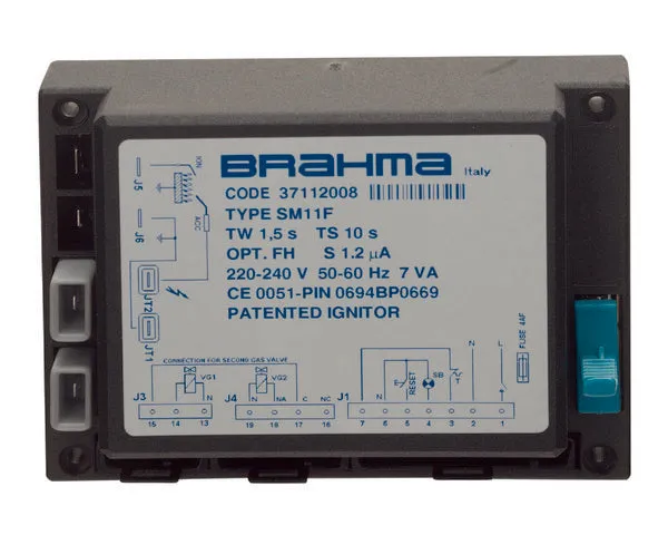 Centralina bruciatore gasolio Brahma SM 11F TW1,5 TS10 37112008