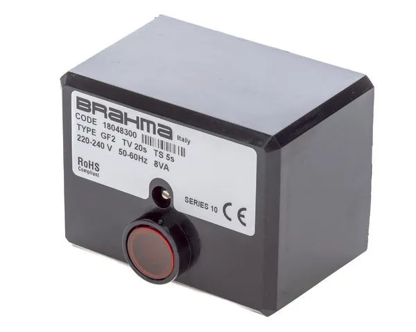 Centralina bruciatore gasolio Brahma GF2 S10 TW20 TS5 3041200