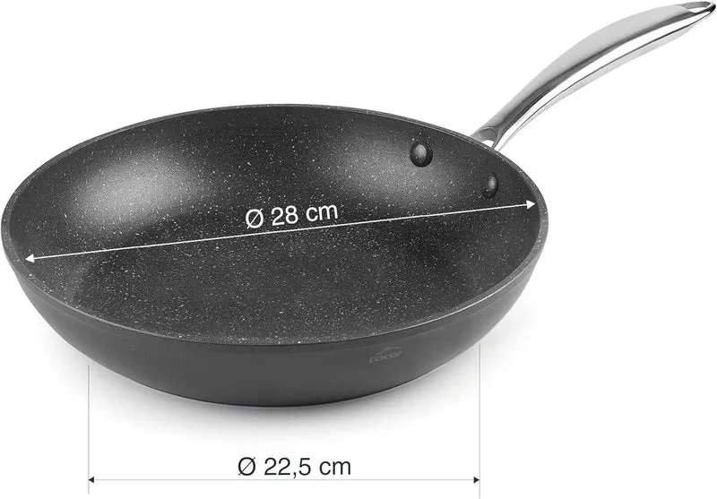 LACOR Padella Easy Alluminio Forgiato 28cm - Modello 27028