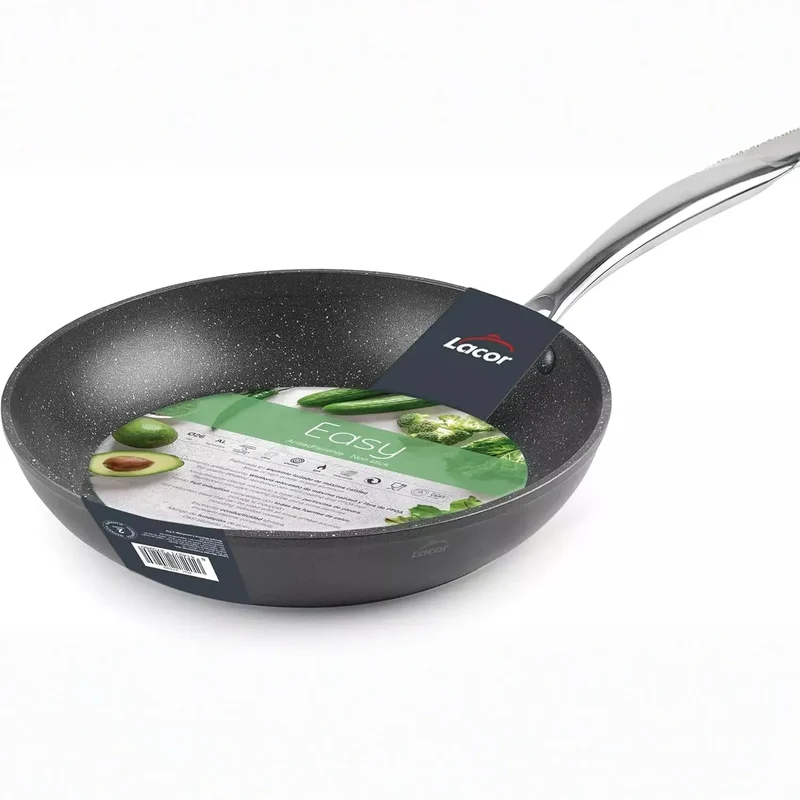 LACOR Padella Easy Alluminio Forgiato 20cm - Modello 27020