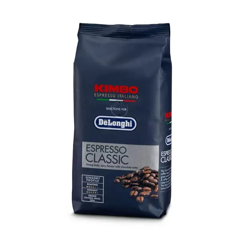 DeLonghi Café Classic Kimbo in grani 35 % Arabica 65 % Robusta 250 gr. DLSC610