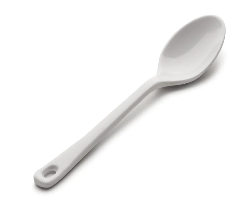 LACOR Cucchiaio Liscio Melamina Classic 18cm Rif. 63600 - Resistente e Adatto alla Lavastoviglie
