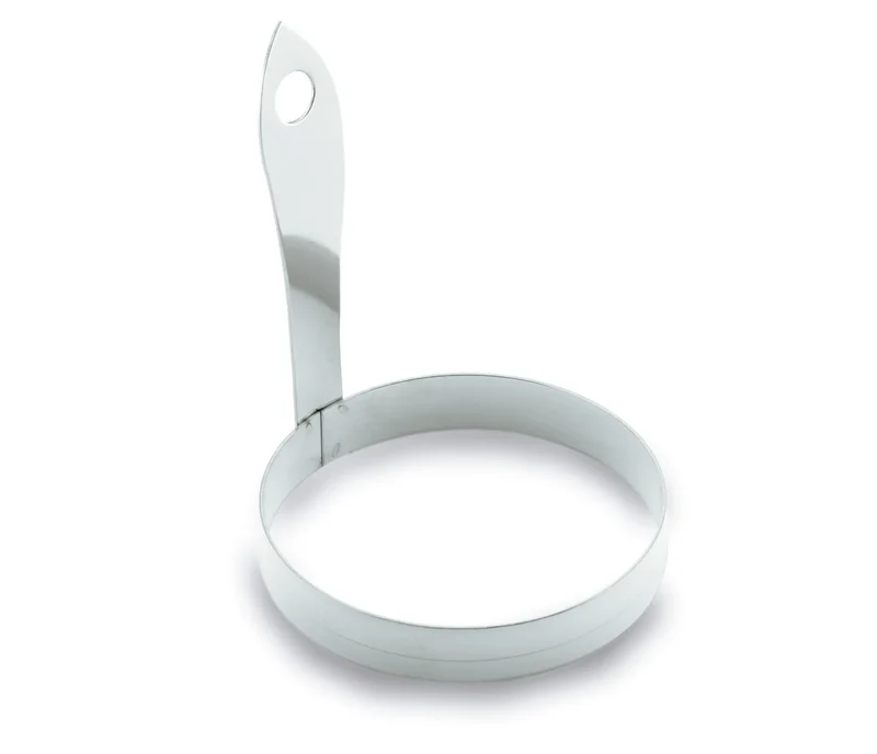 LACOR Stampo per Uovo Fritto Rotondo Inox - Anello Acciaio Inossidabile Ø8,5cm