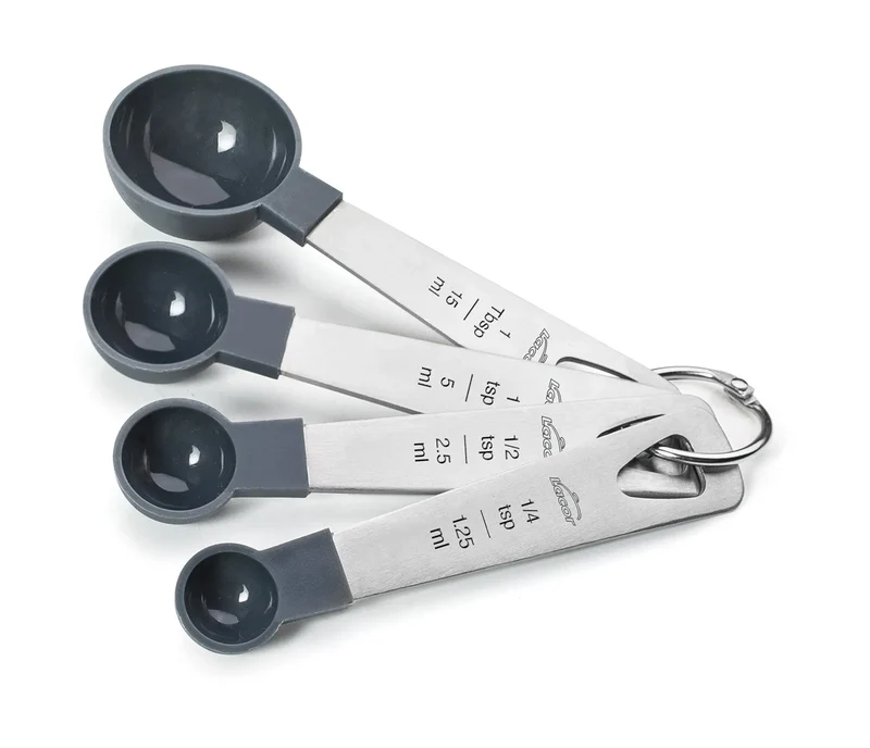 Set di 4 cucchiai dosatori grigi 67037 LACOR