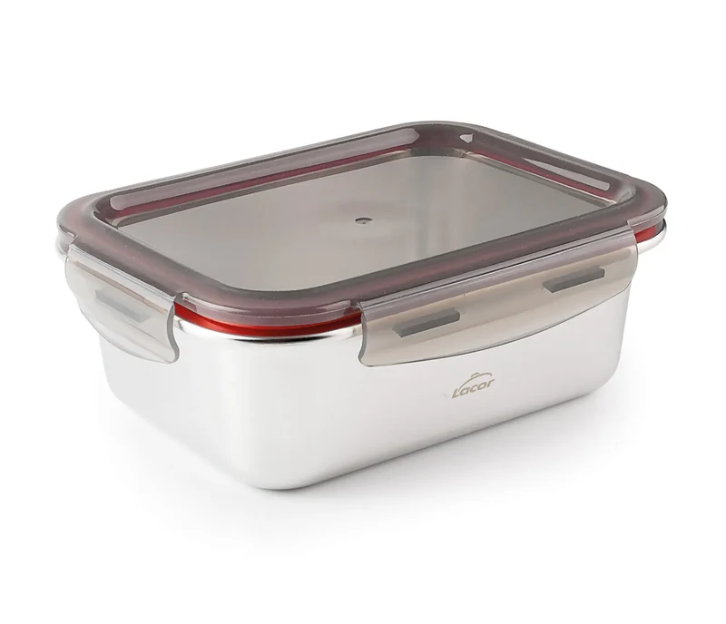LACOR Contenitore Rettangolare Ecoinox Acciaio Inossidabile