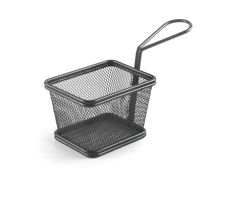Mini cestino quadrato Snak Black 61151 di LACOR