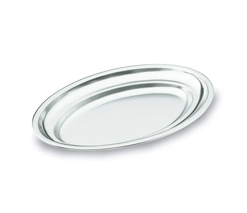 LACOR Fonte ovale lucida satinata Inox 62820