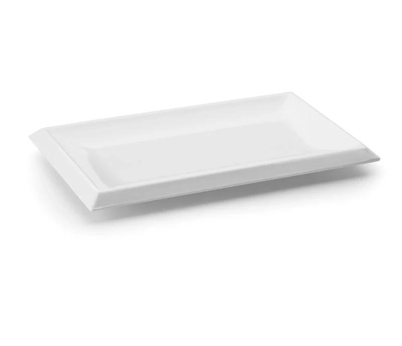 Vassoio rettangolare LACOR Angle White Classic 63531