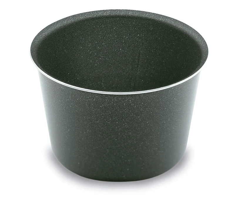 Set di 4 stampi per flan LACOR neri 68808