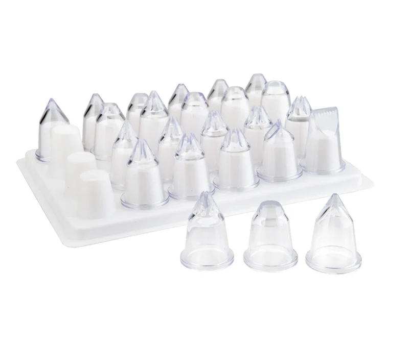 Set LACOR 24 boquillas acrílicas 68994