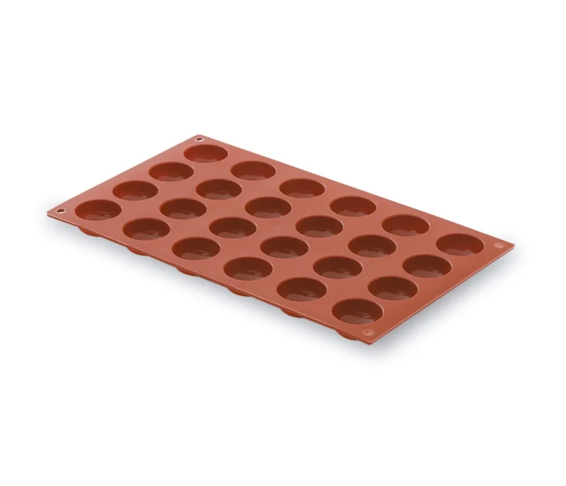 Stampo semisferico LACOR con 24 cavità Pastryflex 66800