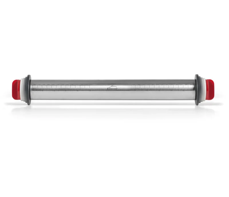 LACOR Mattarello per impasti con anelli Inox 67143