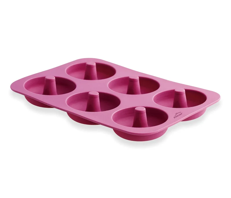 LACOR Confezione 2 stampi per ciambelle Platinium 68770