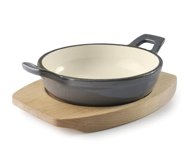Mini casseruola rotonda LACOR grigio magma 25841