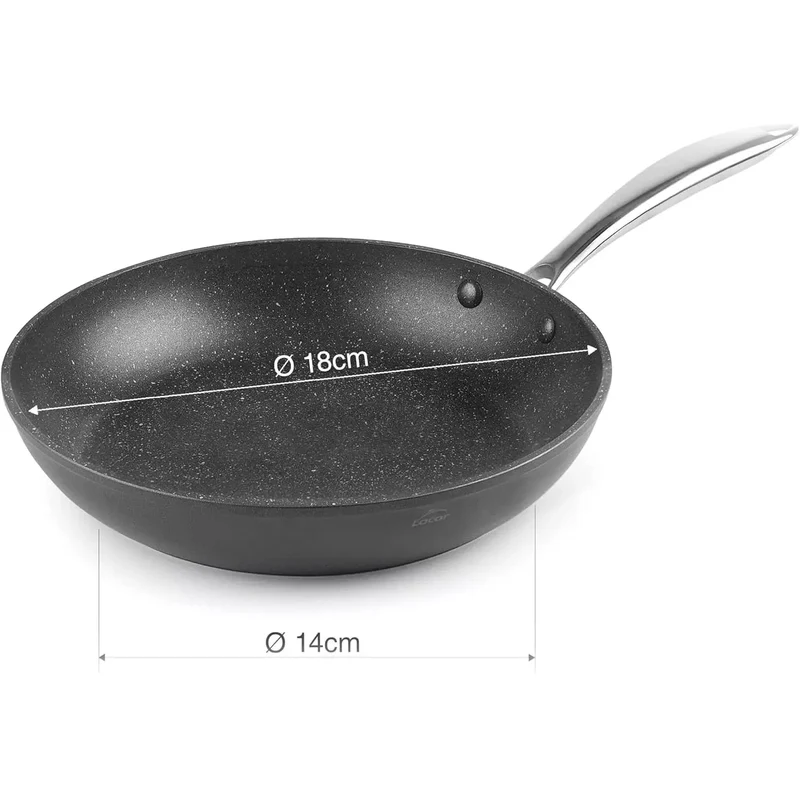 LACOR Padella Easy Alluminio Forgiato 18cm - Modello 27018