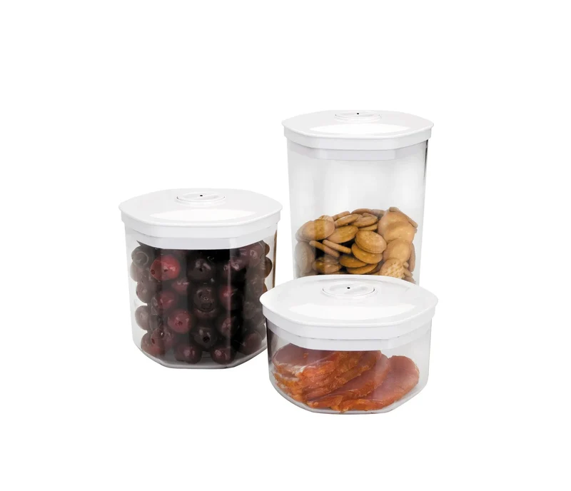 Set di 3 barattoli per sottovuoto LACOR 69051