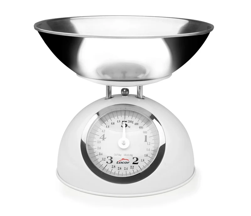 Bilancia meccanica LACOR Retro White 61714