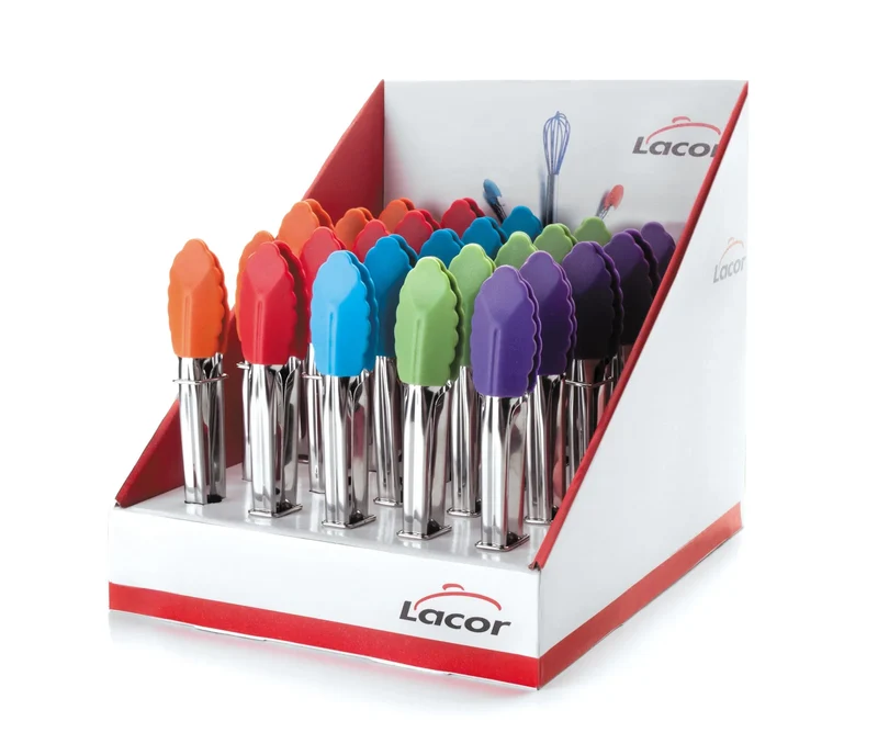 Set di 25 pinze in silicone Colour 64434 della LACOR