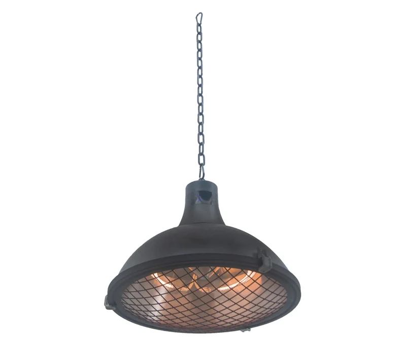 LACOR lampada riscaldante a infrarossi nera 2100W - con telecomando IP44