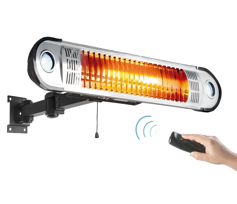 LACOR riscaldatore a parete a infrarossi Fuori 1500W - Per terrazze IP55