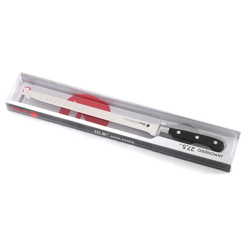FAGOR Coltello per prosciutto da 27,5cm con punta (2mm)