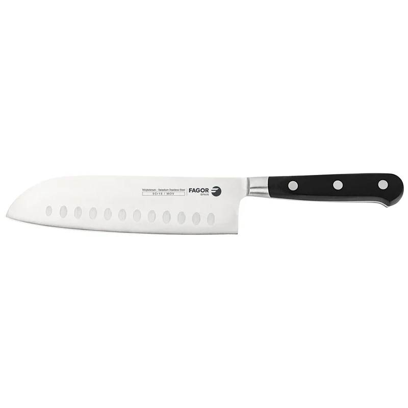 FAGOR Coltello santoku da 18cm con punta (2,5mm)